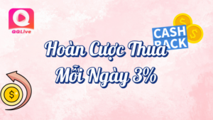 Hoàn cược thua mỗi ngày 3%